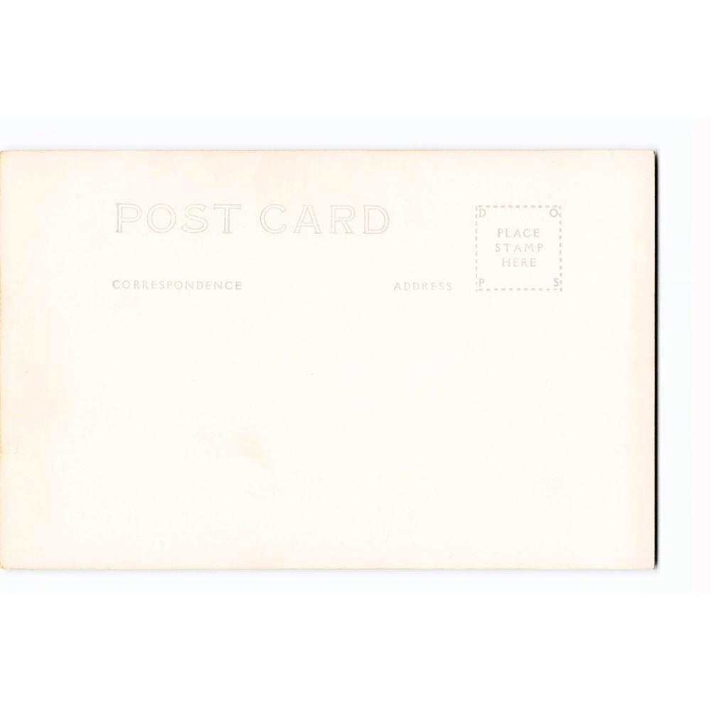 RPPC First Baptist Church Miami Oklahoma OK Snow Scene DOPS Real Photo Postcard - Picture 2 of 2